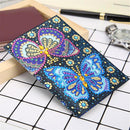 Butterfly Special Shaped Diamond Painting DIY Leather Passport Protective Cover