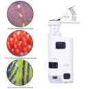 Phone Digital Microscope Camera with LED Light Magnifying Lenses Zoom Tool Newly