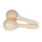 2pcs Baby Wooden Maraca Hand Rattles Kids Musical Percussion Instruments Newly