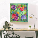 30x30cm 5D DIY Full Round Drill Diamond Painting Flower Plant for Home Decor