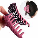 Hair Accessories Large Size Hair Clamps Plastic Hair Claw Hairpin Hollow Out
