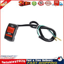 E-Bike LED Light ON/OFF Button for Motorcycle Handlebar Controller Switch Newly
