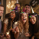 Crown Flower Christmas Party Decoration Glowing LED Wreath Light Up Headband