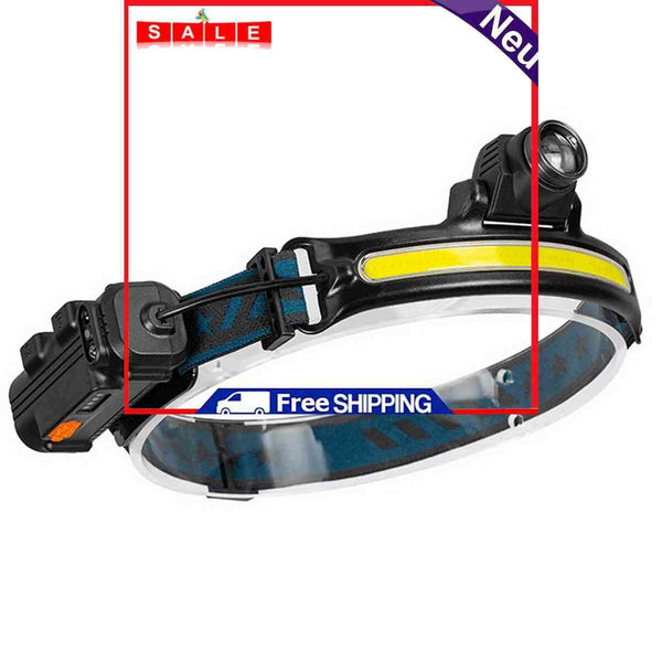 350lm Brightness Waterproof Front Light for Outdoor Motion Sensor Headlamp