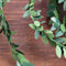 Silk Wreath Green Leaf Iron Wire Artificial Vine Wedding Gift Decor TOP DIY P5G9