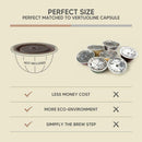 For Nespresso Vertuo and Vertuoline Refillable Food Lid Capsules Silicone U7X3
