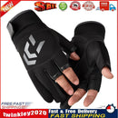 3-Finger Cut Unisex Arrow Fishing Gloves Non-Slip Angling Gloves (Gray) Newly