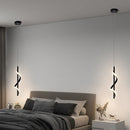 Modern Chandelier Lamp Nordic Bedside LED Indoor Hanging Lighting (Warm) Newly