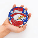 (Wooden) DIY Point Drill Coaster Christmas Style with Mat Shelf Kits (AA1080-5)