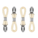 Towel Hanging Clips Kitchen Bathroom Cloth Pegs Hanger Clips Loops (3pcs)