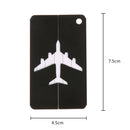 Fashion Luggage Tags Aluminium Alloy Travel Luggage Name Labels Holder (B) Newly