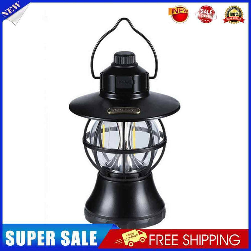 #A Rechargeable Portable Hanging Lanterns Outdoor Camping Tent Hiking Hook Lamps