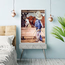 5D Diamond Painting DIY cowboy Full Round Diamond Rhinestone Set