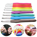1 Set TPR Crochet Hook Yarn Knitting Case Needle Sewing Gauge Scissors Tool