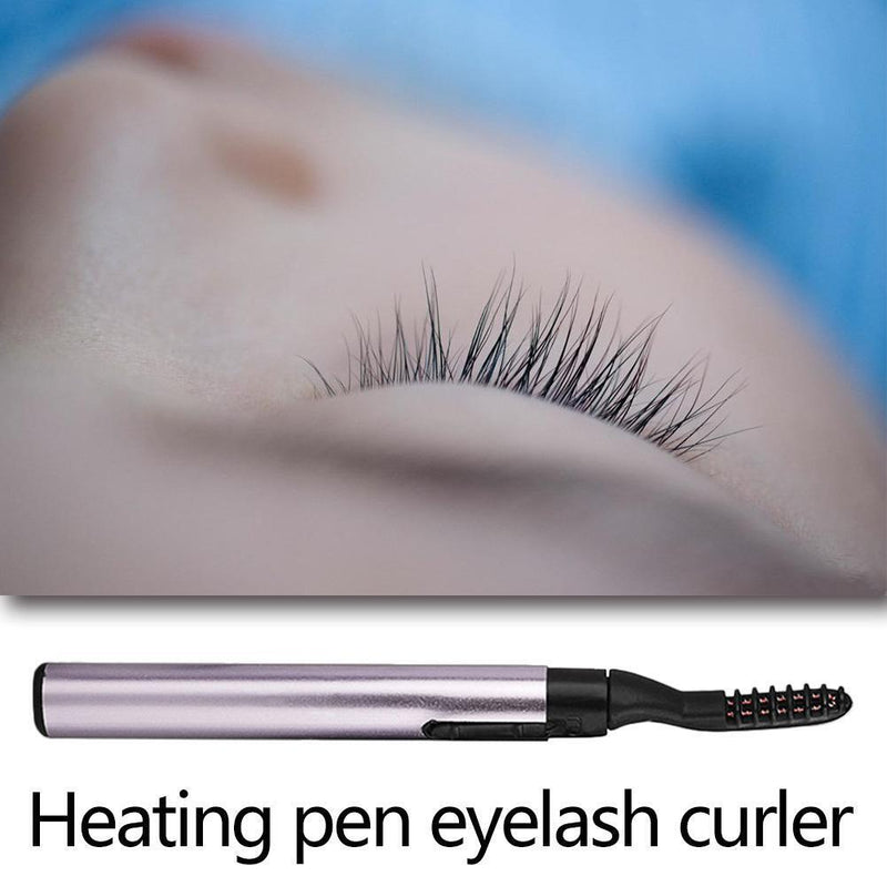 Electric Heated Eyelash Curler Long Last Women Eye Lashes Perm Curling Tool
