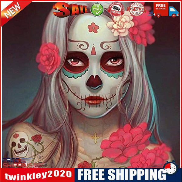 5D DIY Decorative Diamond Painting Ghost Cross Stitch Embroidery Mosaic Kit