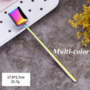 Dessert Milk Tea Stainless Steel Stirring Scoop Square Shovel Coffee Spoon