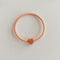 Elastic Band Women Girls Hair Rope Ponytail Holders Candy Color Heart Hair Tie