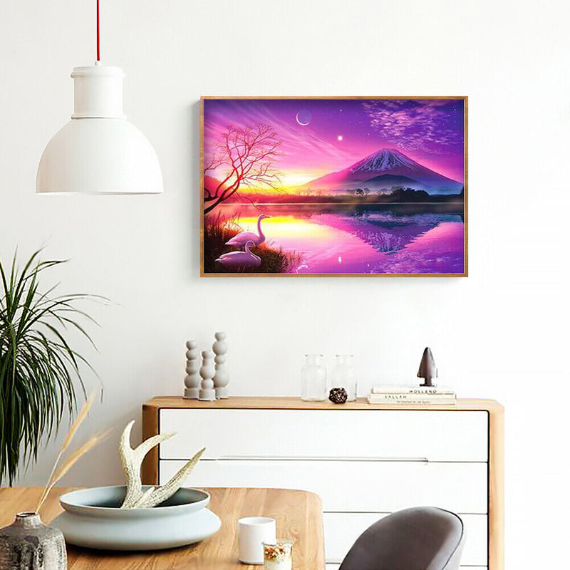 Diamond Painting 5D DIY West Lake Full Round Drill Rhinestone