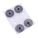 Lower Case Rubber Feet Foot 4pcs Black Replacement Foot Pad Protector Feet Special
