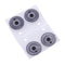 Lower Case Rubber Feet Foot 4pcs Black Replacement Foot Pad Protector Feet Special