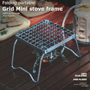 Folding Campfire Grill Portable Stainless Steel Camping Grill BBQ Tool#