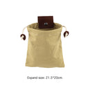 Outdoor Foraging Bag Harvest Garden Fruit Picking Jungle Tool Pouch (Khaki)