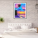 5D Diamond Painting DIY Landscape Full Round Drill Mosaic Picture Wall Arts