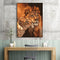 Hand Painted Artwork Frameless DIY Snuggle Lions Painting By Numbers Kit