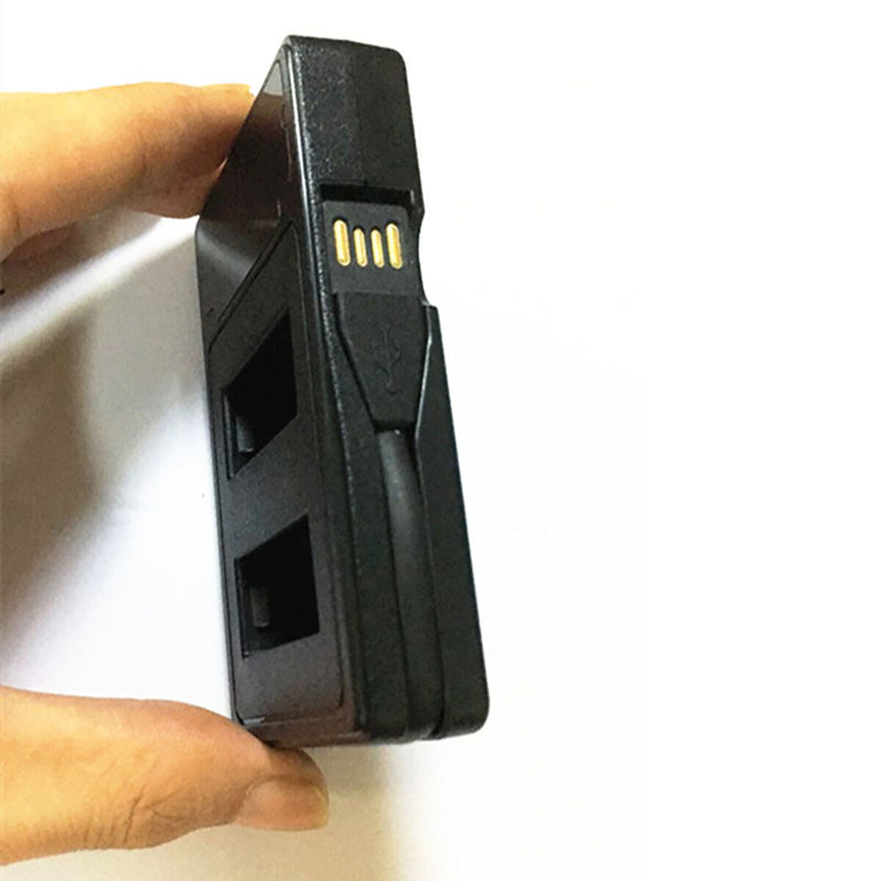 For GoPro Hero 9 Camera Battery 2 Battery Charger LCD Display Charging Station