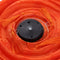 Solar Nylon Lantern Lamp Waterproof Hanging Light Festival Decor (Orange)