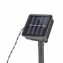 Solar Moroccan Ball Lamp String LED Metal Hollow Colorful Fairy Light (7m)
