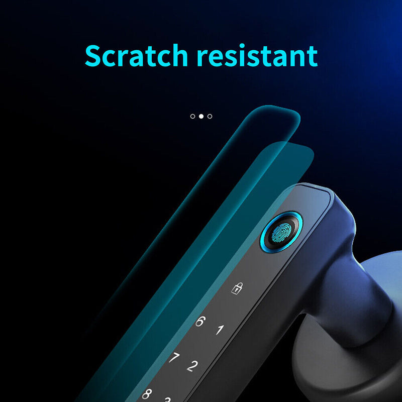 Biometric Fingerprint Password Lock Auto Security Smart Door Lock for Home Newly