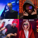 Led Led Glasses Festival Sunglasses Electronic Shining Glasses Party Glasses