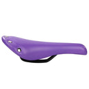 Bicycle Saddle Leather Soft Bike Seat Cover Mat MTB Bike Cushion (Purple)