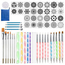 Brushes Paint Tray Dotting Pen Clay Ceramic Tool Mandala Art Tools Sculpture