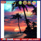 Handpainted DIY Seaside Sunset Oil Paint by Numbers Pictures Craft Kit Gift