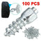 100pcs 12mm Carbide Screw In Tire Stud Spikes With Body For Car/truck/atv H5W5