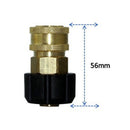 1/4 3/8 QD Female to M22 14mm 15mm Female Connector Adapter for Pressure Wa
