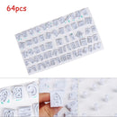 Fondant  Plastic Decorating Cookie Cutter Cake Mold Alphabet Letters Biscuit