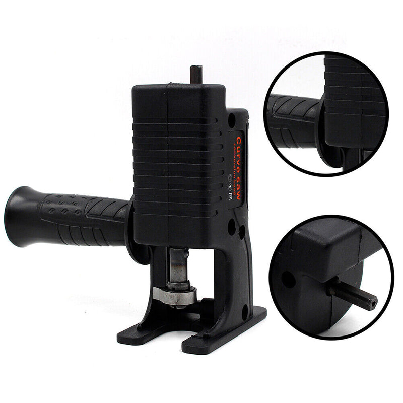 Reciprocating Saw Adapter with Sawblade Electric Drill Modified Saw Tools Newly