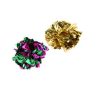 Cat Mylar Balls Colorful Ring Paper Shiny Crinkly Balls Sound Toys(6pcs)