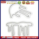 2pcs Drops of Blood Metal Cutting Dies Stencil Embossing Scrapbook Craft