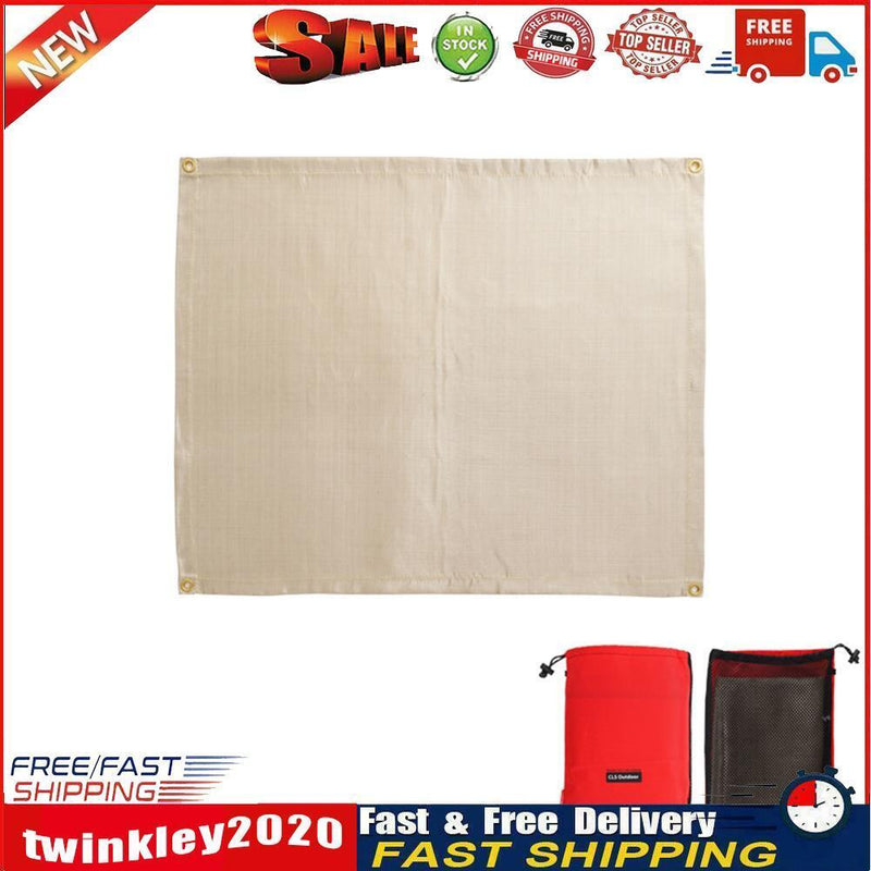 Outdoor Fire Retardant Blanket Fireproof Thermal Resistant Mat (M 80x60cm) Newly