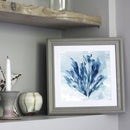 #A Ink Blue Flower Oil Paint By Numbers Kit DIY Acrylic Painting on Canvas Cra