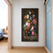 Oil Paint By Numbers Picture DIY Drawing Painting Colorful Flower Handmade Art
