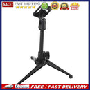 Foldable Desktop Microphone Tripod Height Adjustable Karaoke Stand with Mic