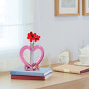 Vase Molds Kit DIY Silicone Heart Planter Molds with 3pcs Test Tubes (B) Newly