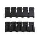 10pcs Strap Buckle Clip for Molle System Bag Backpack Camping EDC Tool Newly