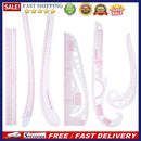 6pcs Multi-function Metric Curve Cutting Rulers Sleeve Clothing Yardstick